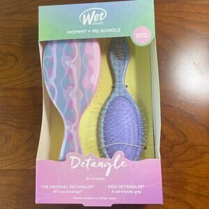 Wet Brush Mommy + Me Pink Purple Brush Bundle NWT